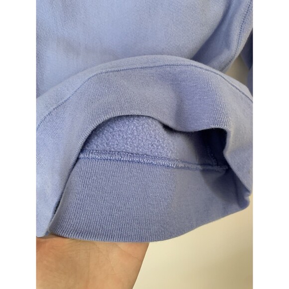 Champion Women's Periwinkle Reverse Weave Crewneck Pullover Sweatshirt- Size S - Picture 4 of 9